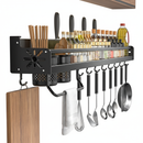 Prateleira Organizadora de Cozinha para Parede - Rack de Armazenamento